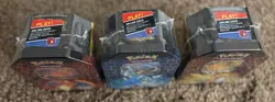 Pokemon Hidden Fates Tins Charizard Gyarados Raichu GX Boxes - Set of 3 - Image 4