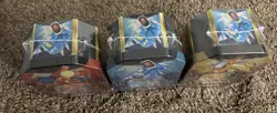 Pokemon Hidden Fates Tins Charizard Gyarados Raichu GX Boxes - Set of 3 - Image 5