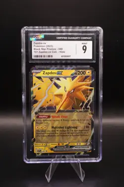 Zapdos ex 049 Sv: Scarlet & Violet Promo Cards Holo for sale online - Image 1