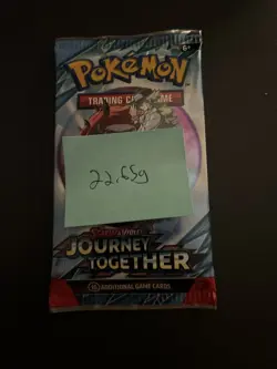 Heavy! Over 22.65 Gram Pokemon Journey Together Booster Pack Sealed - Image 4