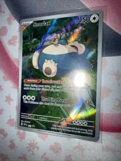 Snorlax SVP051 Pokemon TCG SV 151 Black Star Promo English - Image 2