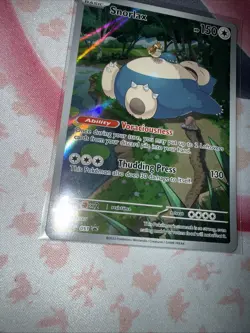Snorlax SVP051 Pokemon TCG SV 151 Black Star Promo English - Image 3