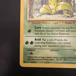 Pokemon TCG Victreebel Jungle 30/64 Regular vintage non-holo rare - Image 5