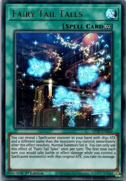 Yugioh Fairy Tail Tales GFTP-EN010 1st Edition Ultra Rare NM - Image 1