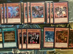 Yugioh - Edison Format - Trap Dragon Deck - Red-eyes wyvern dakness metal totem - Image 3