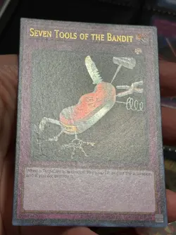 Yu-Gi-Oh! Seven Tools of the Bandit MRD-EN129 Ultra Rare 1st (25th Anniversary) - Image 3