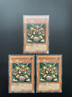 Yugioh Nobleman-Eater Bug SOD-EN030 Mixed Editions Common MP/HP X3 - Image 1