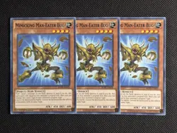 3x YuGiOh! - Mimicking Man-Eater Bug BODE-EN029 Common 1st Edition Near Mint - Image 1