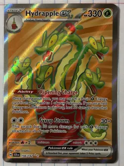 Hydrapple EX 156/142 Full Art NM/M Stellar Crown Pokemon Card - Image 1