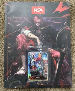 Shanks (2025 PSA Promo) L One Piece Promotion Cards and magazine OP09-001 NM - Image 1
