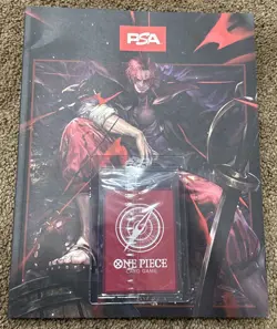Shanks (2025 PSA Promo) L One Piece Promotion Cards and magazine OP09-001 NM - Image 2