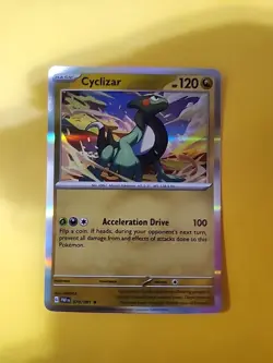 Pokemon Card TCG - Paldean Fates - Holo - Cyclizar 070/091 - Image 1