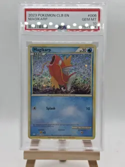 PSA 10 Magikarp 006/034 Pokemon Classic Collection English Holo Graded Card - Image 1