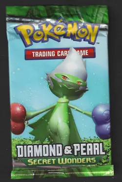 Pokemon "Secret Wonders" 10-Card Sealed Booster Pack (Roserade) X1 - Image 1