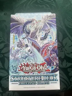 Yu-Gi-Oh Freezing Chains Structure Deck 1st Edition Trading Card Game English - Image 1