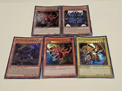 Lot of 5 YU-GI-OH! TCG Cards - Image 1