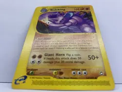 Nidoking - 24/147 - Rare - Aquapolis - Pokemon Card - NM - Image 2