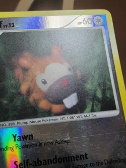 HP Bidoof 54/100 Reverse Holo Pokemon TCG Card DP Stormfront - Image 4