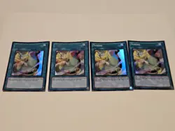 Lot of 4 YU-GI-OH! TCG Cards - Image 1