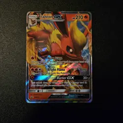 Pokemon Flareon GX SM171 Full Art Promo Rare Card - Image 1