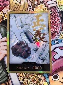 DON!! Card (Smoker) (Gold) Premium Booster -The Best- Vol. 2 Foil - Image 1