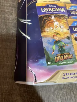 Disney Lorcana TCG Into The Inklands Bundle Box Includes Promo Cards DAMAGE BOX - Image 2