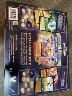 Disney Lorcana TCG Into The Inklands Bundle Box Includes Promo Cards DAMAGE BOX - Image 3