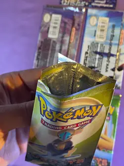 Empty EX Deoxys Complete Artwork Pokemon Card Opened Packs - Image 4