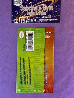 Empty EX Fire Red Leaf Green Pikachu Artwork Pokemon Card Opened Pack - Image 3