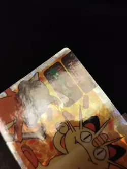 [HP] Pokemon Meowth vs Marowak Topsun Battle Card No. 052 Japanese Nintendo - Image 3