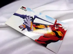 EVA-02 - EP 25 NO.31 - 1997 Neon Genesis Evangelion CARDDASS MASTERS WIDE CARD - Image 3