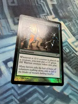 MTG Foil Flourishing Defenses EX/LP+ Shadowmoor - Image 5