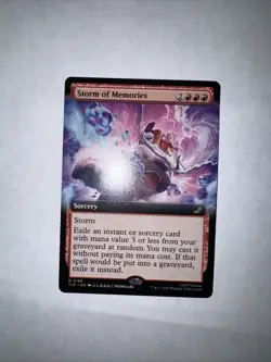 Storm of Memories (Extended Art) Regular Avatar: The Last Airbender ATLA Mtg - Image 1