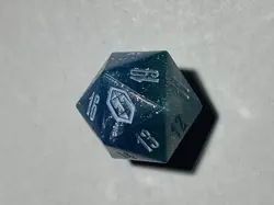 3 Final Fantasy Magic the Gathering Dice From Bundles & Prerelease - Spin Down - Image 3