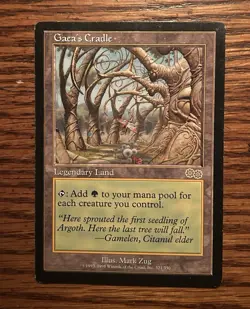 MTG - Gaea's Cradle Urza's Saga - Image 1