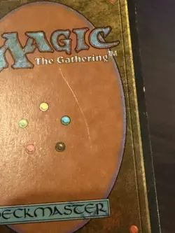 Scrubland Rare Revised Dual Land Magic The Gathering MTG NM Never Played Signed - Image 3