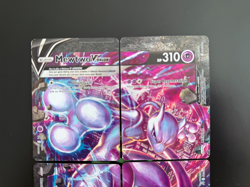 Pokemon Mewtwo V-Union 4 Card Set Holos *CLEAN* Black Star Promo - Image 2