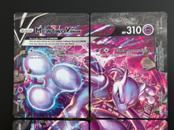 Pokemon Mewtwo V-Union 4 Card Set Holos *CLEAN* Black Star Promo - Image 4