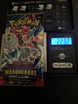 (VERY HEAVY) 22.32g Pokemon TCG Twilight Masquerade Booster Pack (SEALED)✅ - Image 1