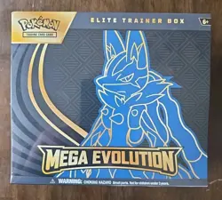 Pokemon TCG Mega Evolution Elite Trainer Box ETB (Lucario) NEW - SEALED - Image 1