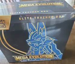 Pokemon TCG Mega Evolution Elite Trainer Box ETB (Lucario) NEW - SEALED - Image 2
