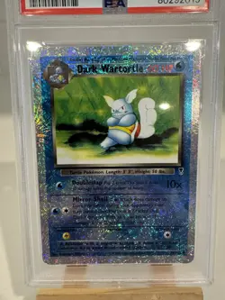 2002 Pokemon Legendary Collection Dark Wartortle Reverse Holo 39/110 MINT PSA 9! - Image 2