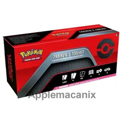 Pokemon TCG 2020 Red Trainer's Toolkit Box 4 Booster Packs Dedenne-GX NEW SEALED - Image 1