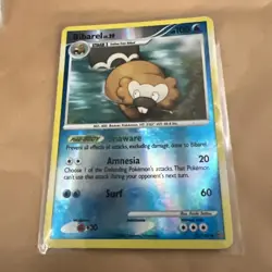 Bibarel - DP Stormfront - 32/100 - Pokemon TCG - Reverse Holo - LP - Image 1