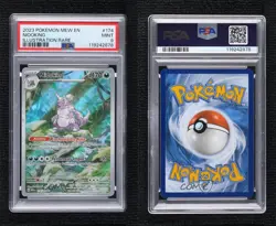 Nidoking Illustration Rare Pokemon Scarlet & Violet 151 MEW PSA 9 MINT - Image 3