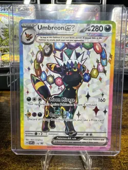 Pokemon TCG Umbreon EX SVP 176 Black Star Promo Full Art Near Mint - Image 1