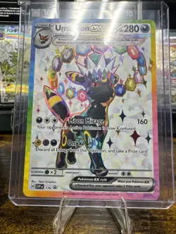 Pokemon TCG Umbreon EX SVP 176 Black Star Promo Full Art Near Mint - Image 2