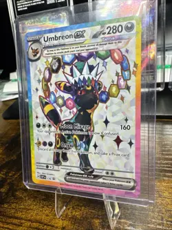Pokemon TCG Umbreon EX SVP 176 Black Star Promo Full Art Near Mint - Image 3