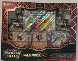 Pokemon Scarlet and Violet Paldean Fates ex Premium Collection Skeledirge New - Image 1
