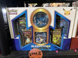 Pokemon 2016 Generations BLASTOISE EX Red & Blue Collection Box 20th Anniversary - Image 1